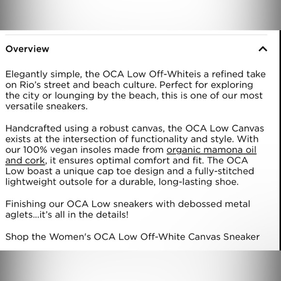 NIB Cariuma OCA Low Off-White Canvas Sneaker - Picture 7 of 16